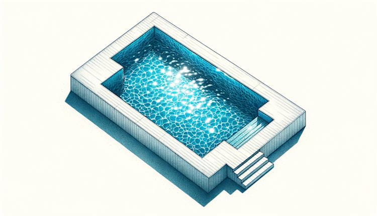 différentes formes de piscine