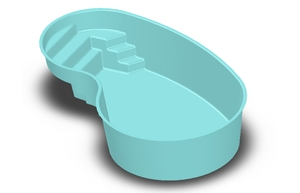 Piscine coque haricot CORNALINE