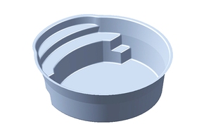 Piscine coque NACRE ronde