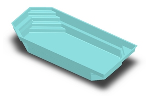 pisicne coque tanzanite bleue