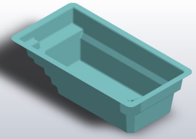 Vente mini piscine en coque STARLITE