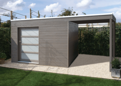 Abri en bois composite MODERNE