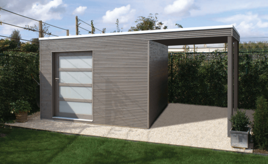 Abri en bois composite MODERNE