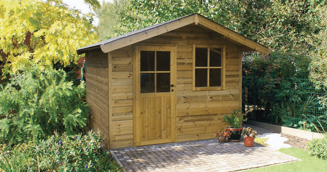 Abri de jardin classique